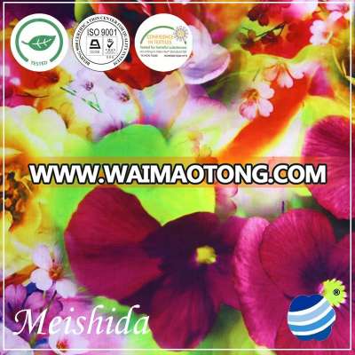 MEISHIDA custom digital printing in cotton lycra fabric